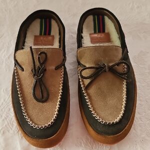 Paul Smith Loafer Slip-on Shoe. Leather Lined /Suede.  New,No Tag.  Men's Size 6